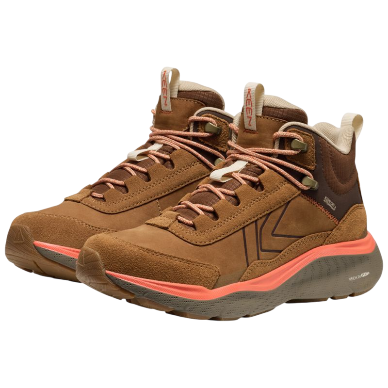 W Leiki Leather Mid WP chipmunk/bison