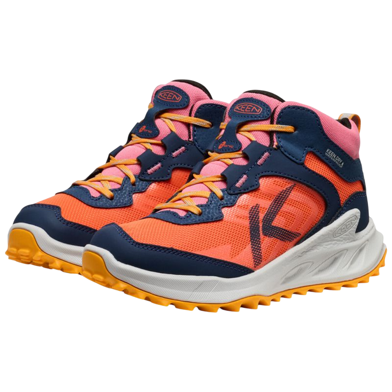 Wanderschuhe Y Zionic Mid WP naval academy/nasturtium