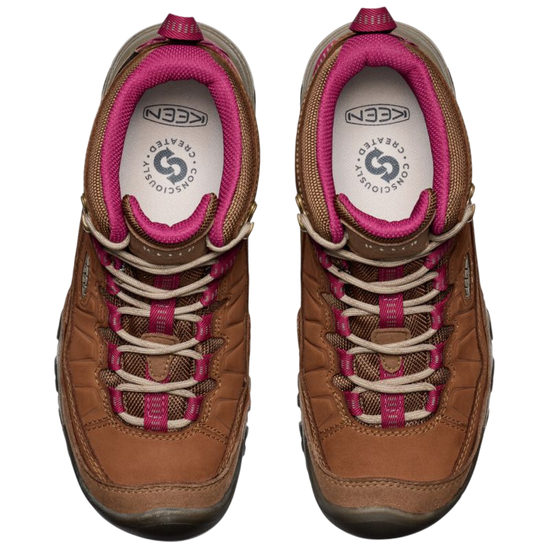 Wanderschuhe W Targhee IV Mid WP bison/beaujolais