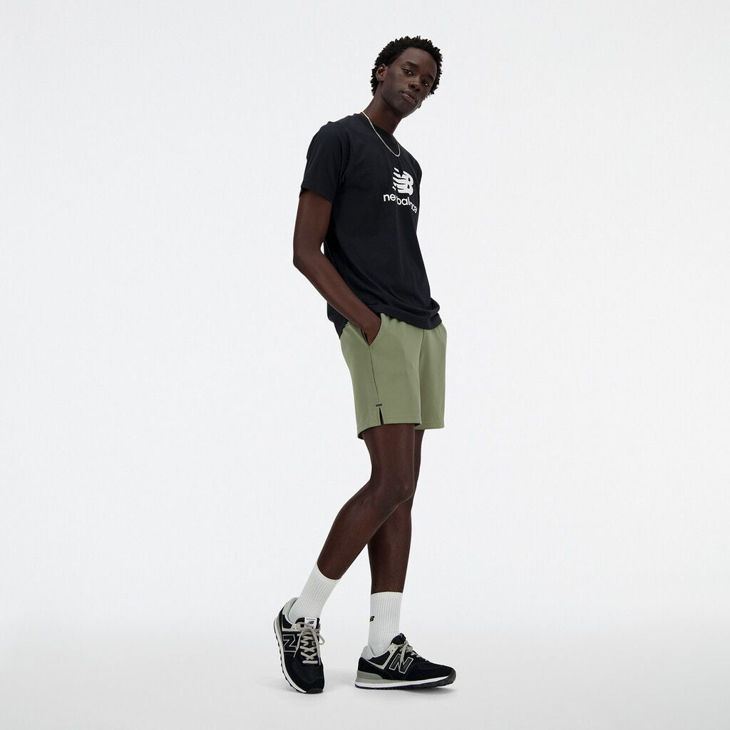 T-shirt Sport Essentials Stacked Logo black