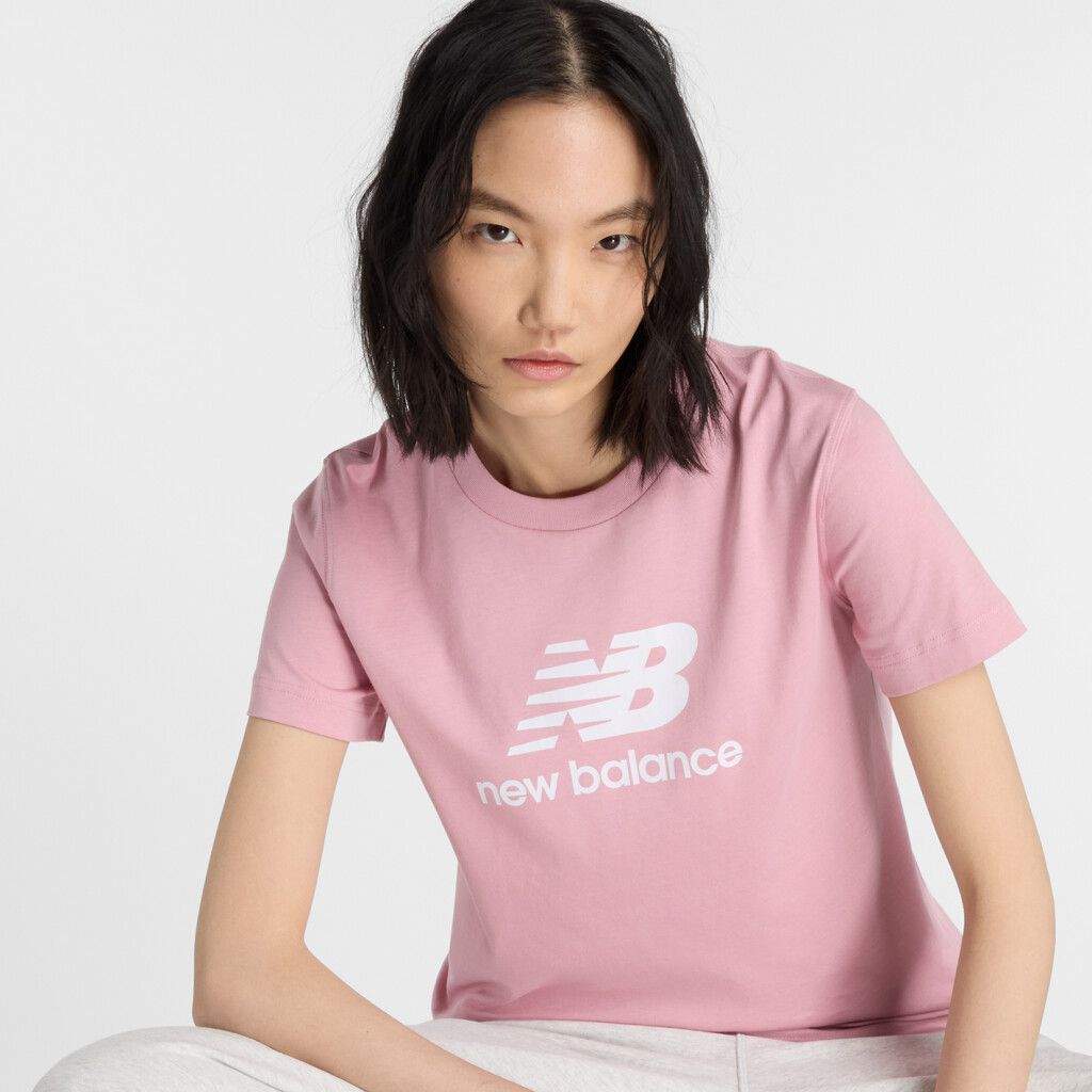 T-shirt W Sport Essentials Jersey Logo pink taffy
