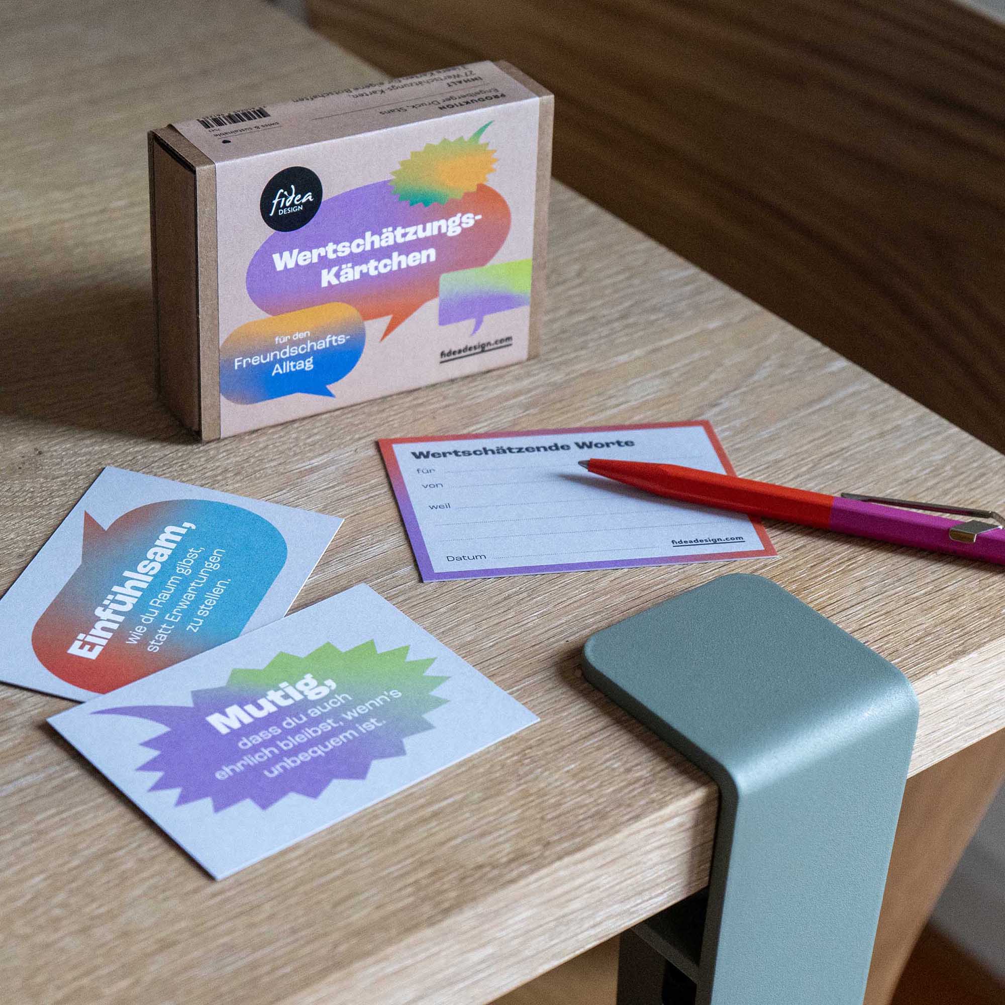 Wertschätzungskärtchen - Freundschaft