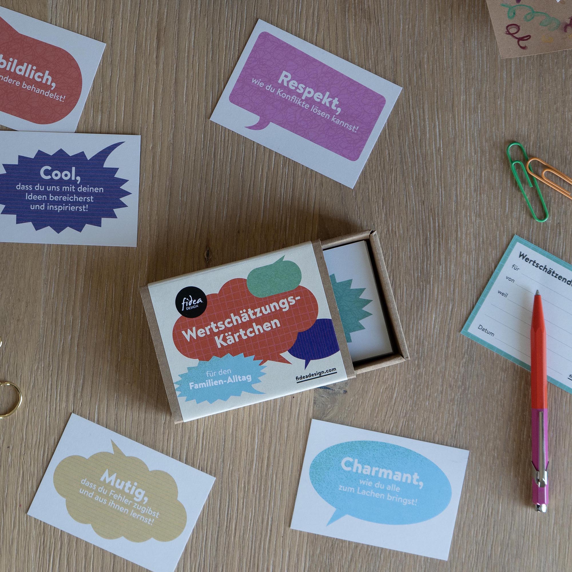 Wertschätzungskarten - Family