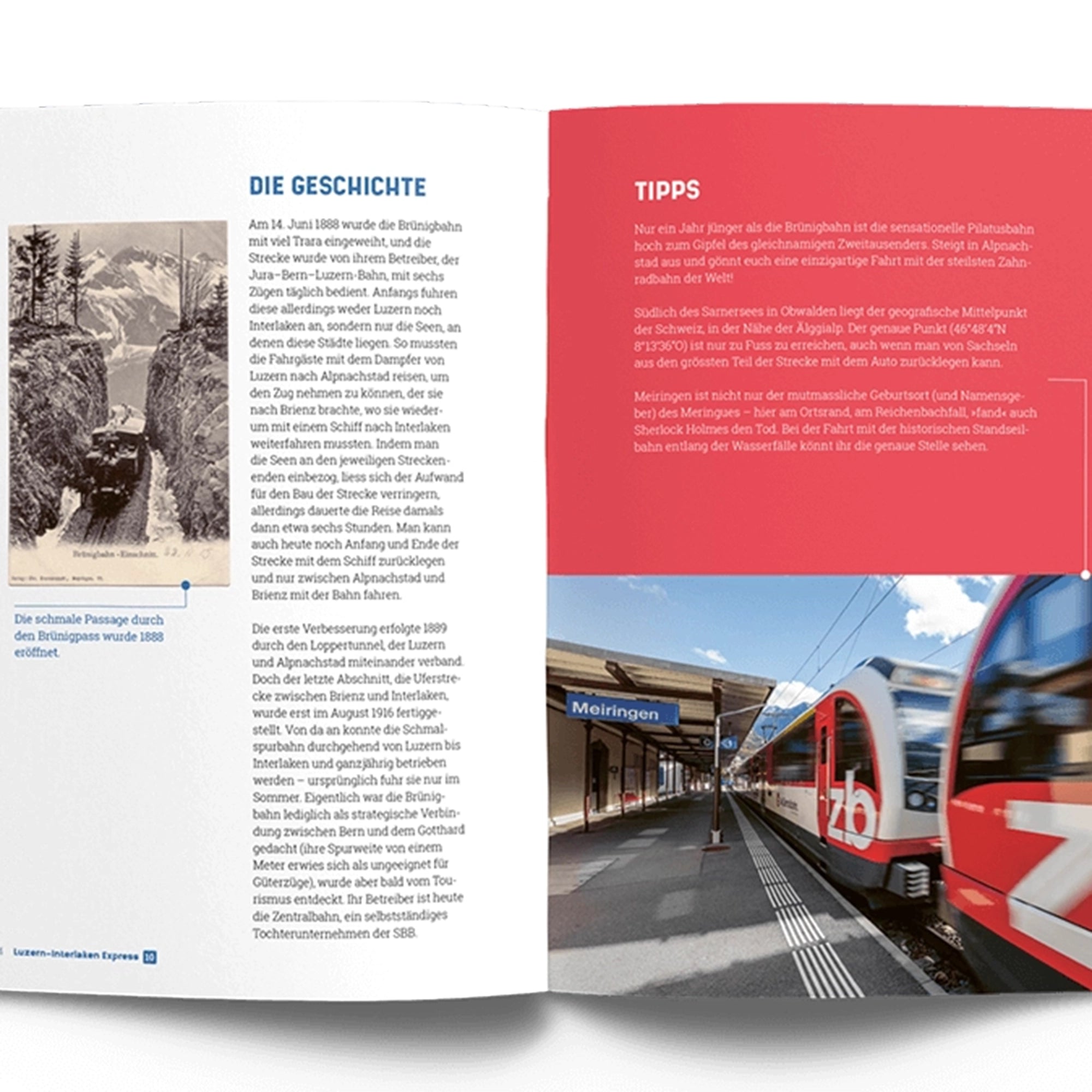 Book Train Experience Switzerland