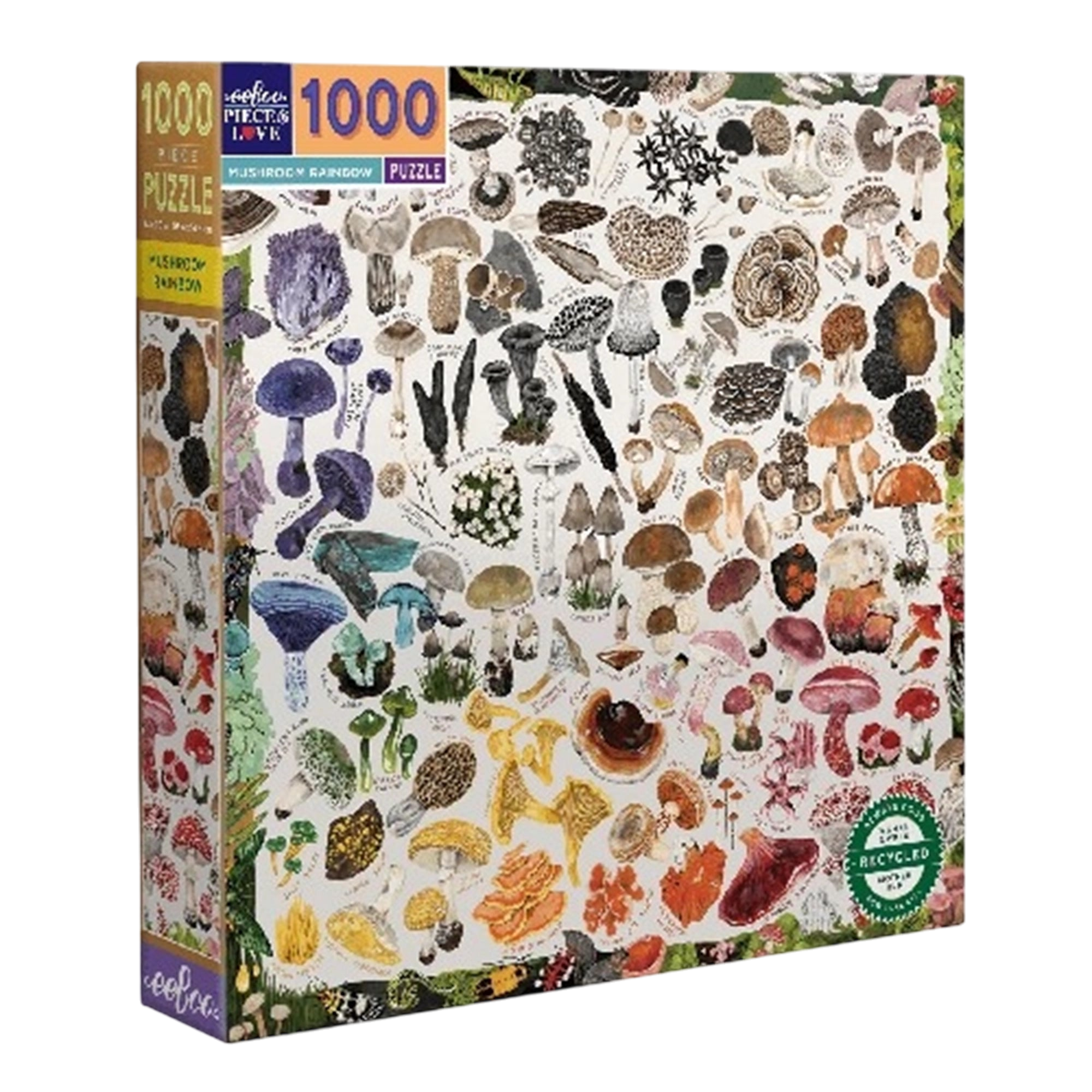 Puzzle Mushroom Rainbow