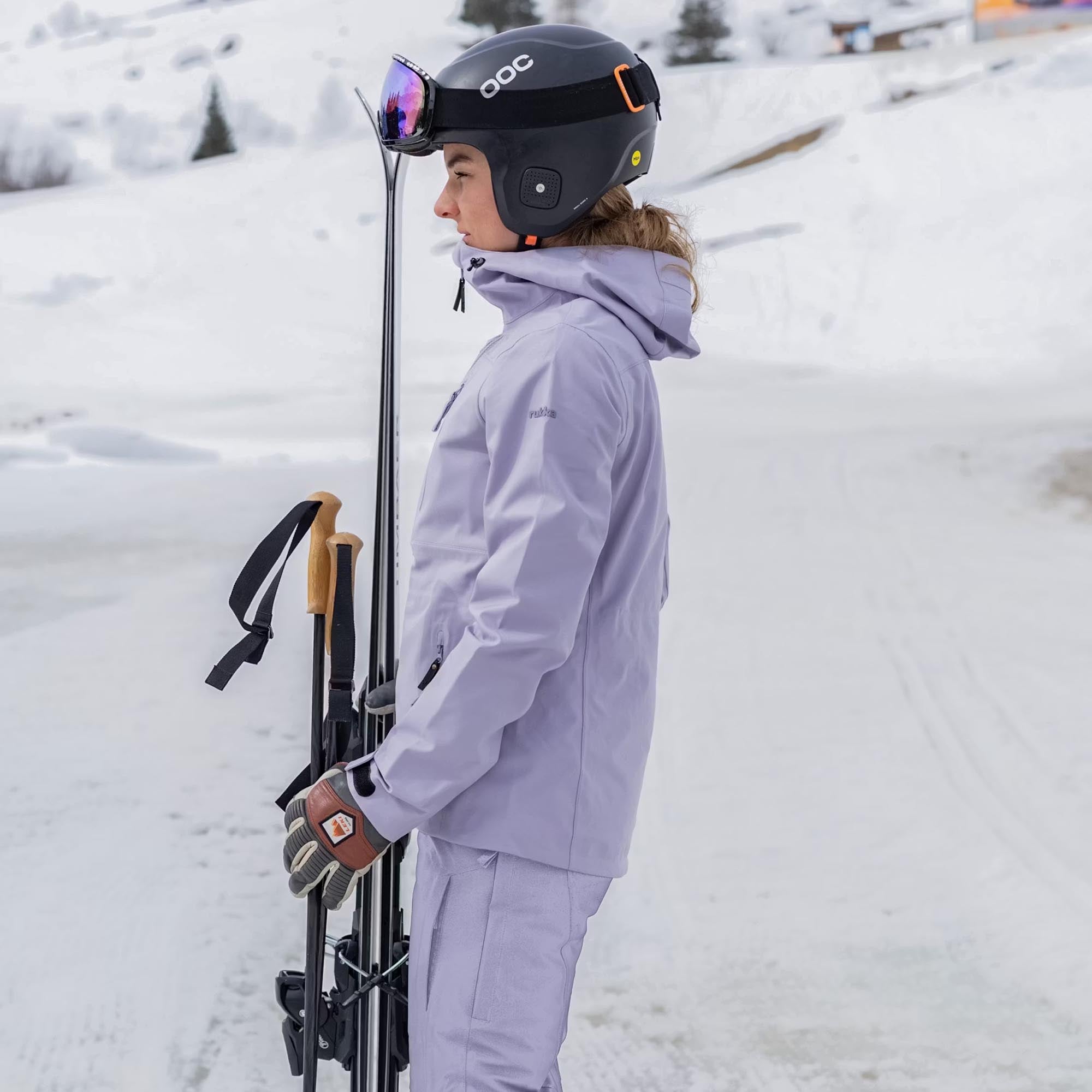 Women's 3-layer pants Amelia lavender aura