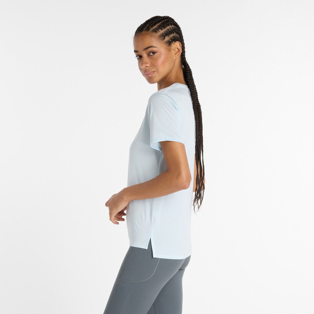 T-shirt W New Balance Short Sleeve frosted glass