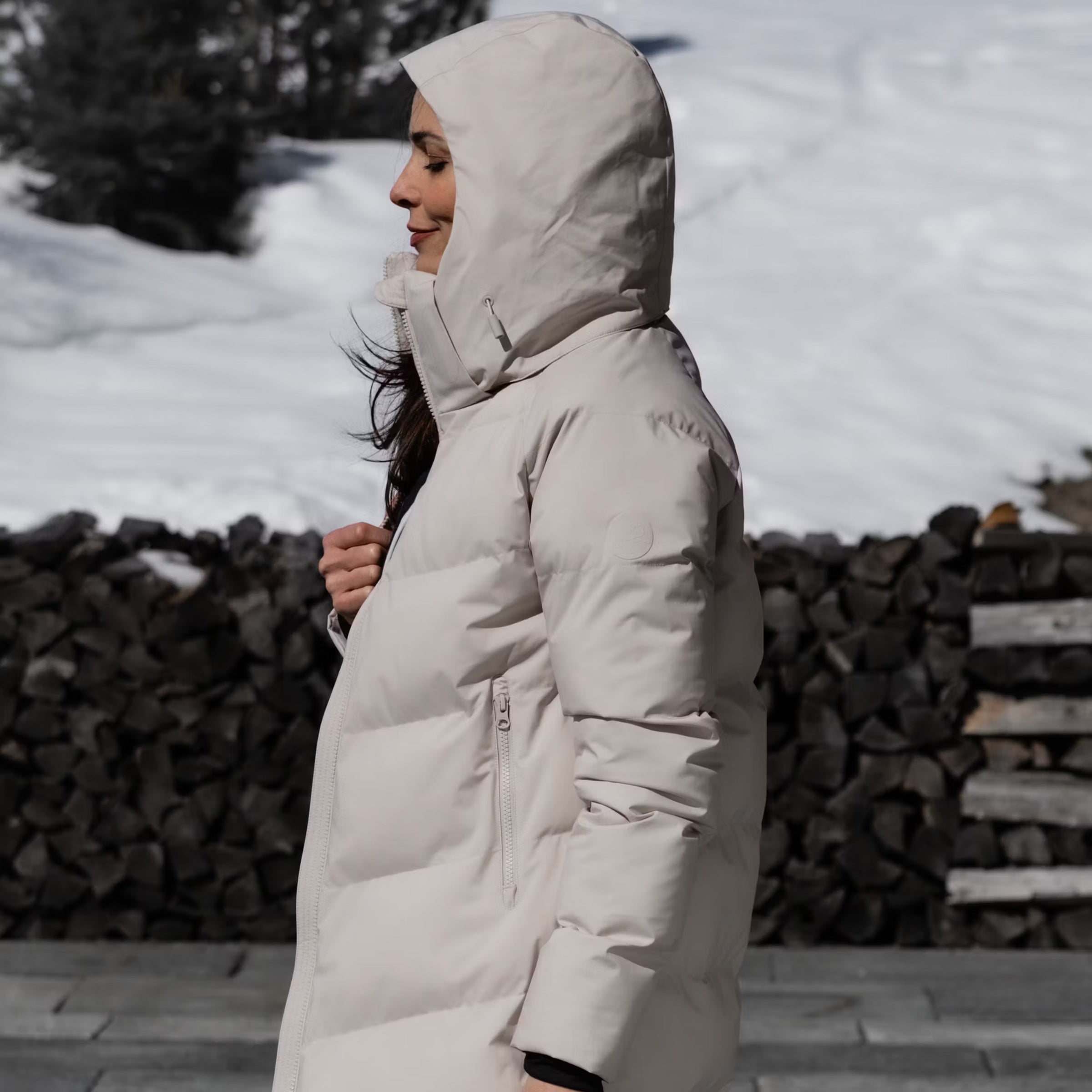 Femmes Viviana Thermo Manteau silver lining