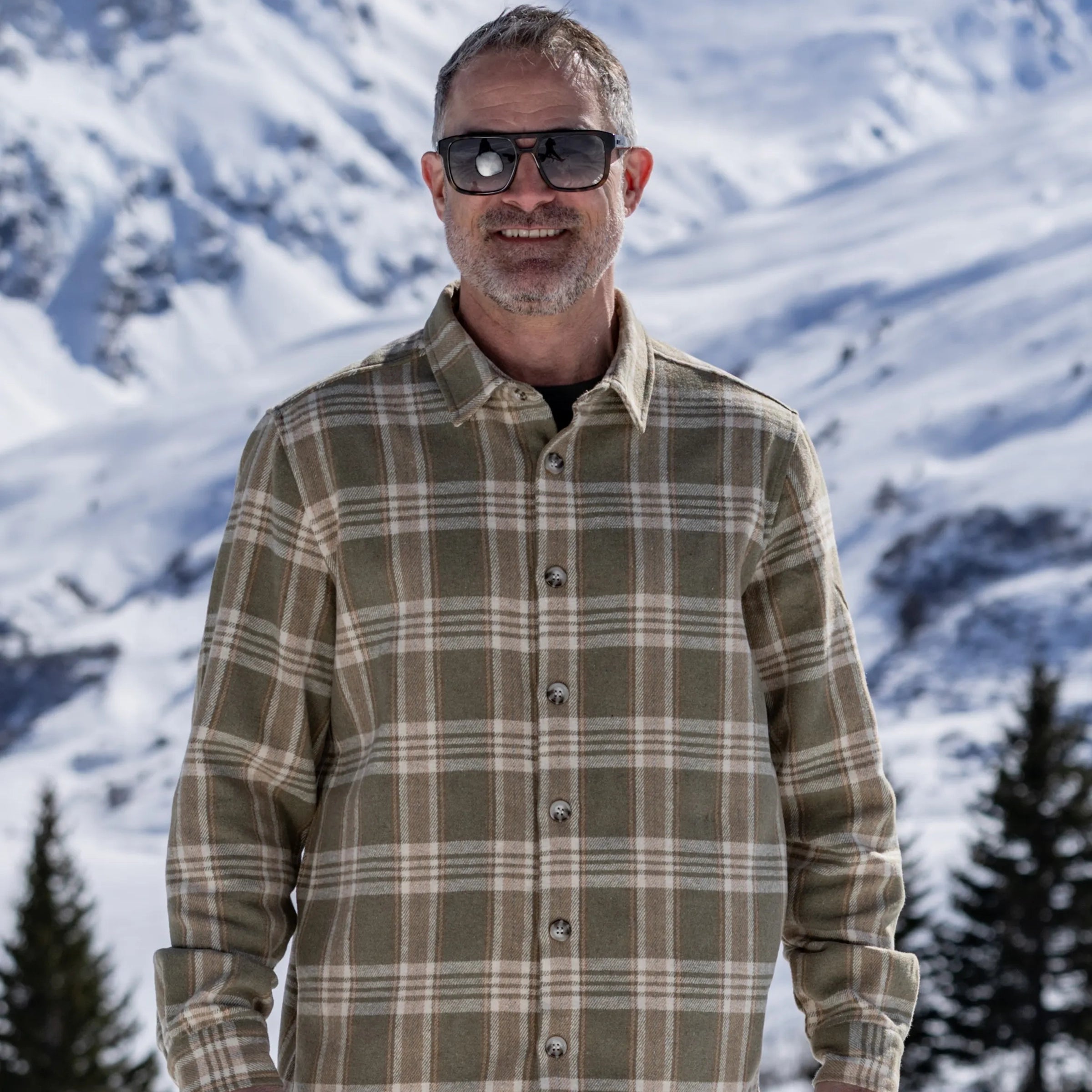 Women's fleece shirt Willa Light Beige