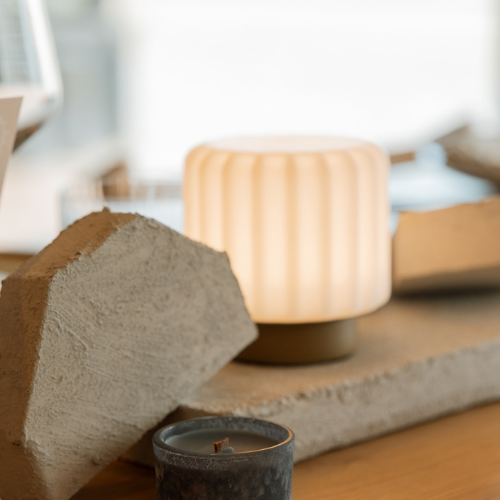 Lampe Dentelles Mini Clay