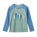 UV swim shirt Noah Placement Tee Boards Light peppermint