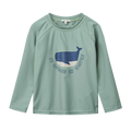UV swim shirt Noah Placement Tee It comes in waves Peppermint