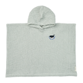 Poncho Paco Embroidery Y/D stripe Peppermint Creme de la creme