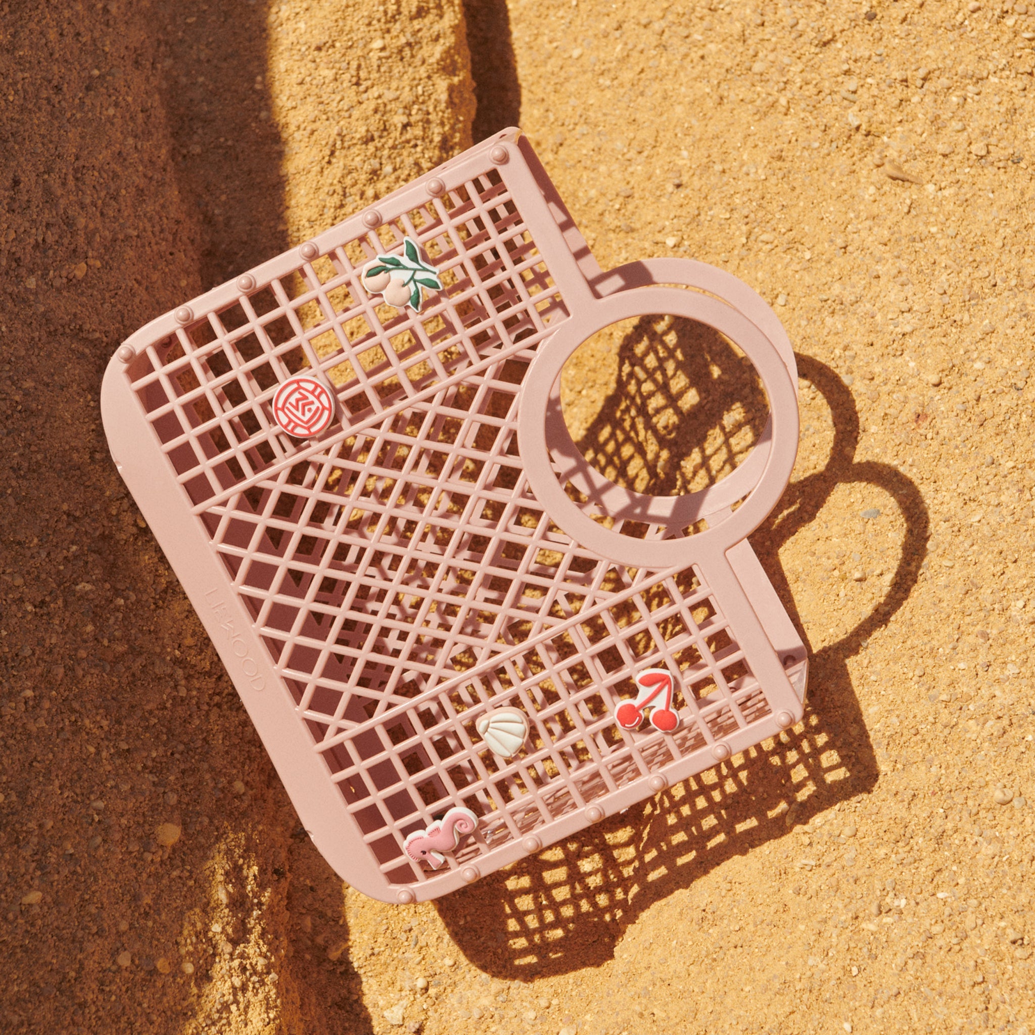 Sac en osier avec charms Samantha Rose