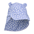 Sun hat with ears Senia Dot Dusty lavender UV40+