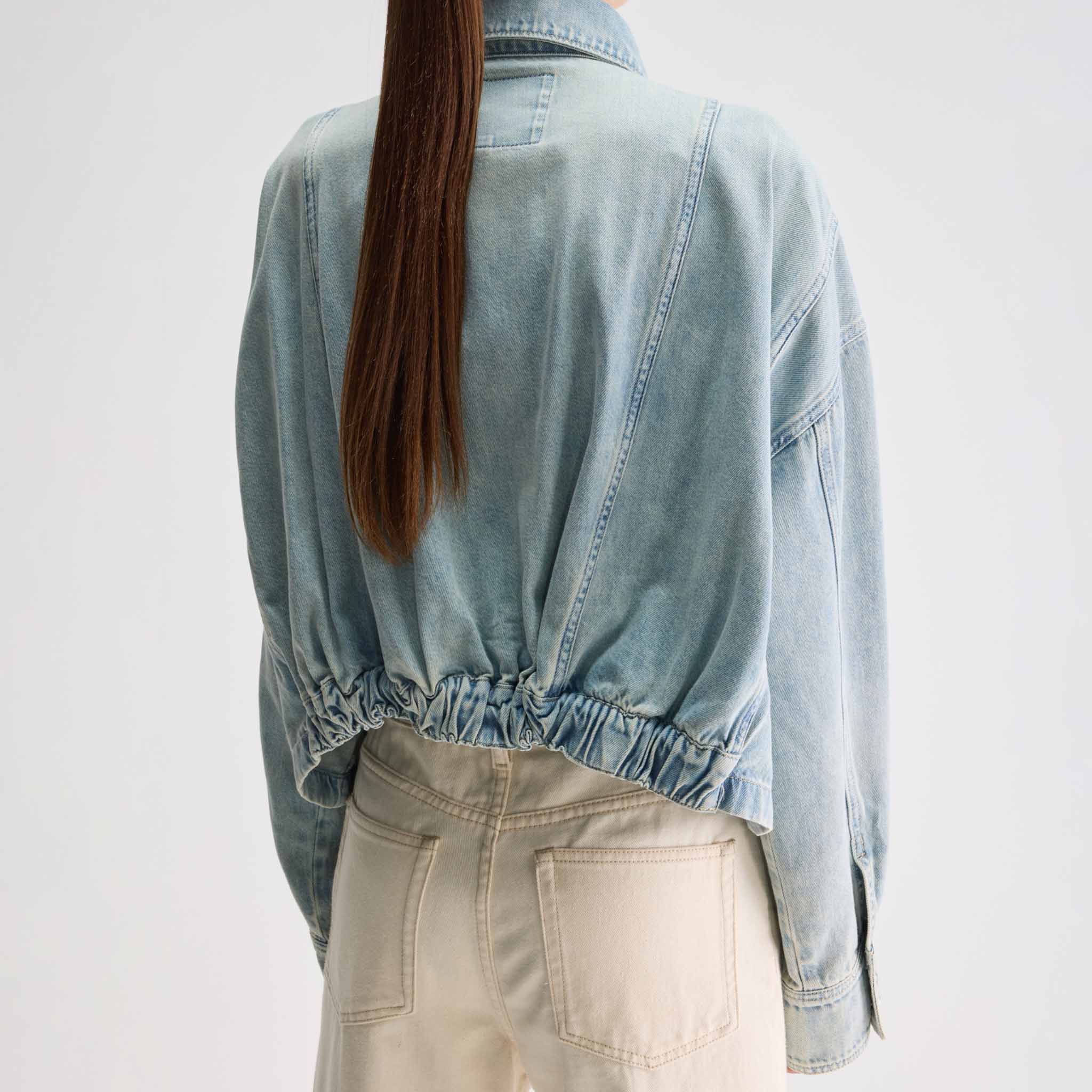 Adult shirt Pery LT Blue Bleach