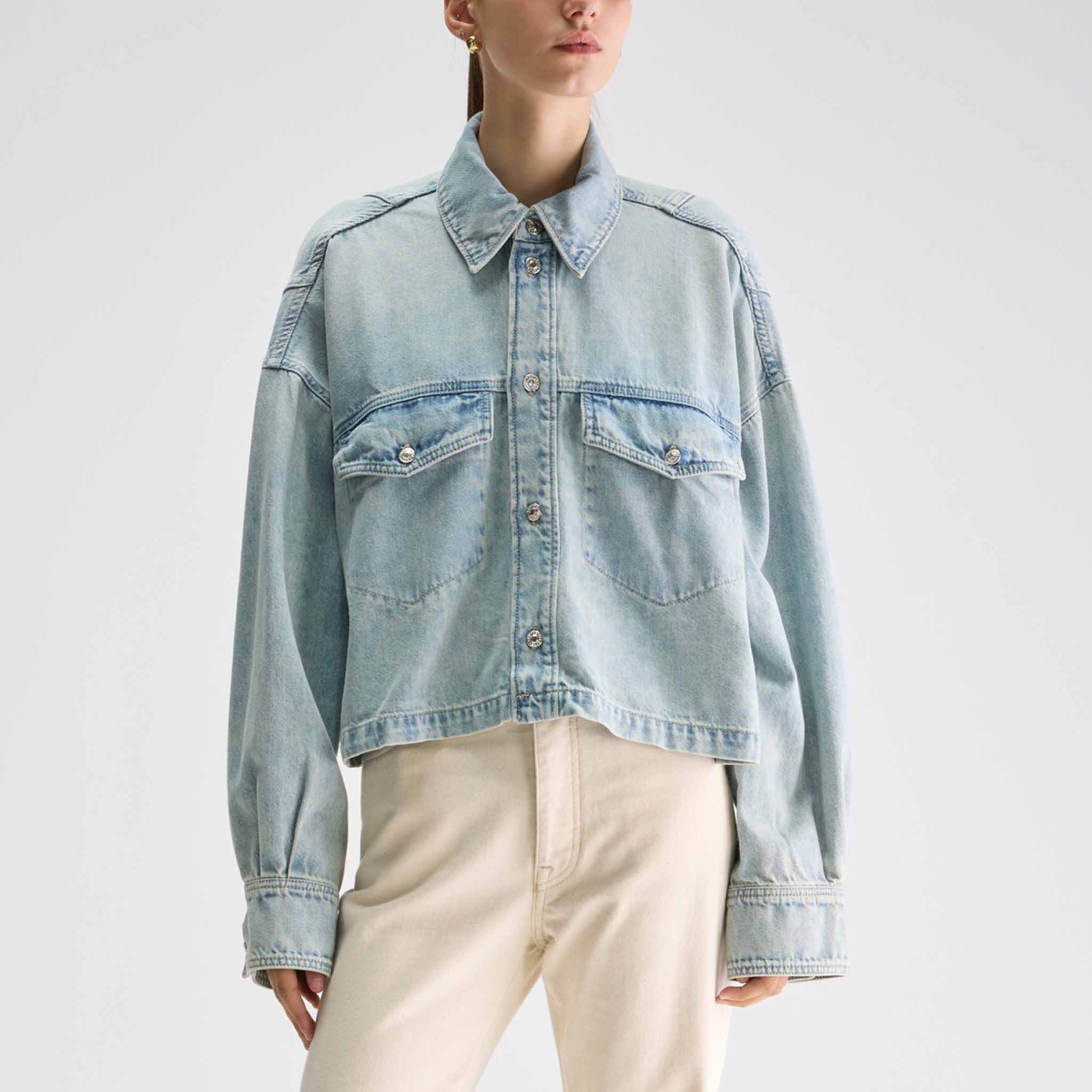 Chemise adulte Pery LT Blue Bleach