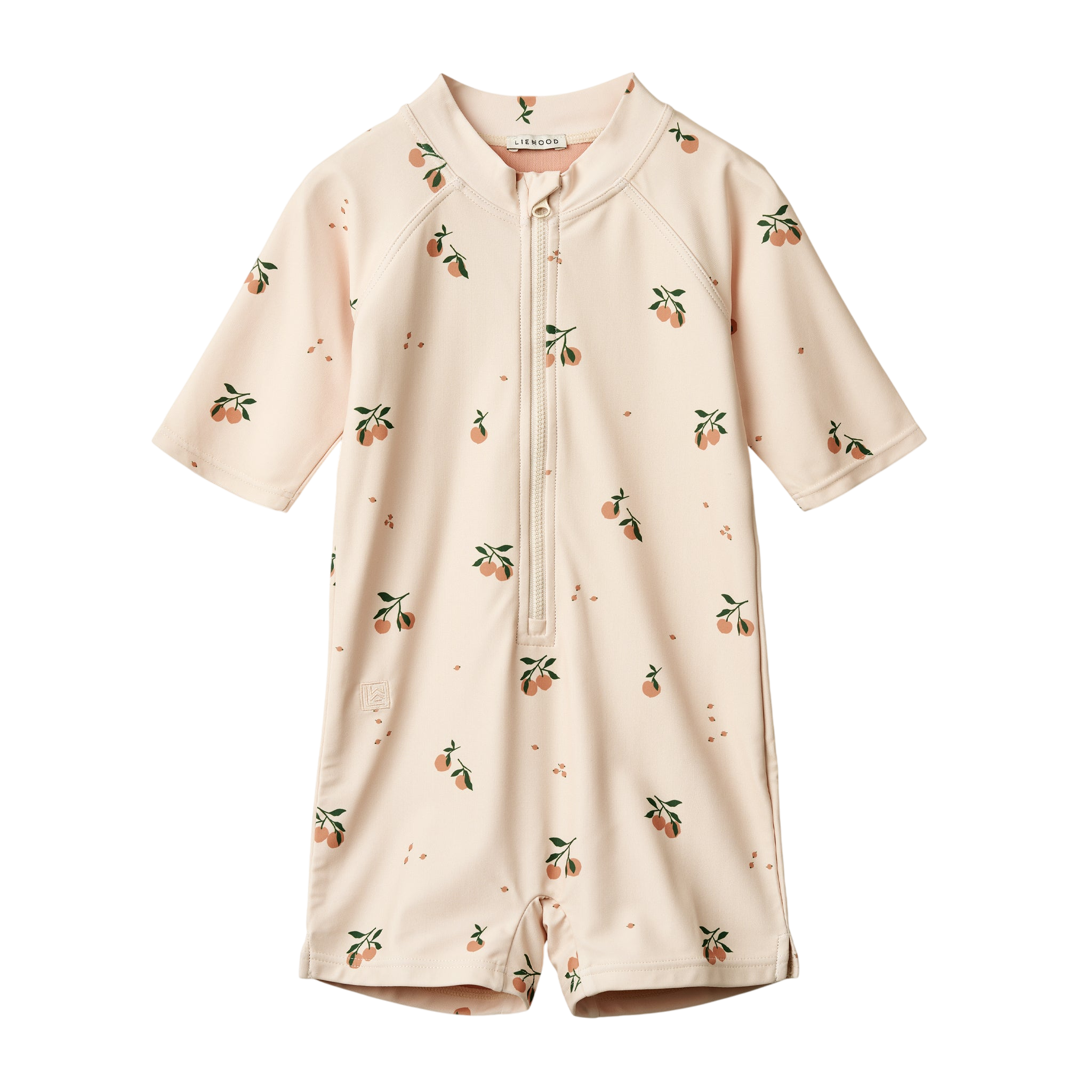 Schwimmanzug Kurzarm Max Printed Peach Sea shell UFP 40+