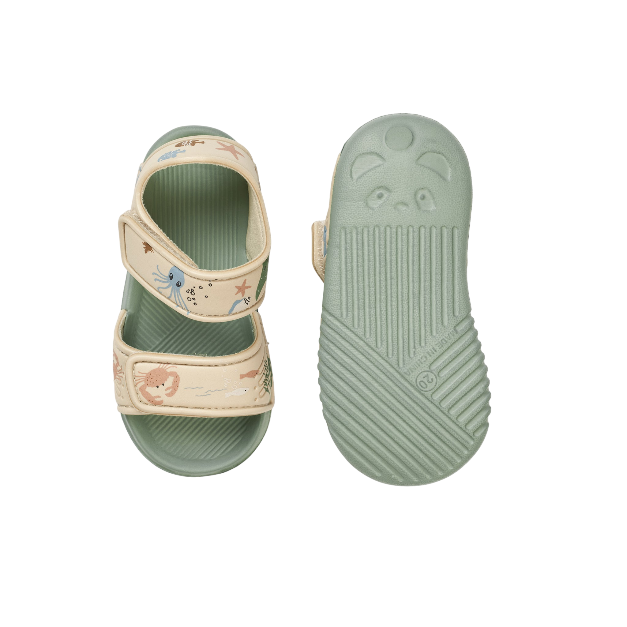 Sandals Blumer Printed Sea creature Sandy