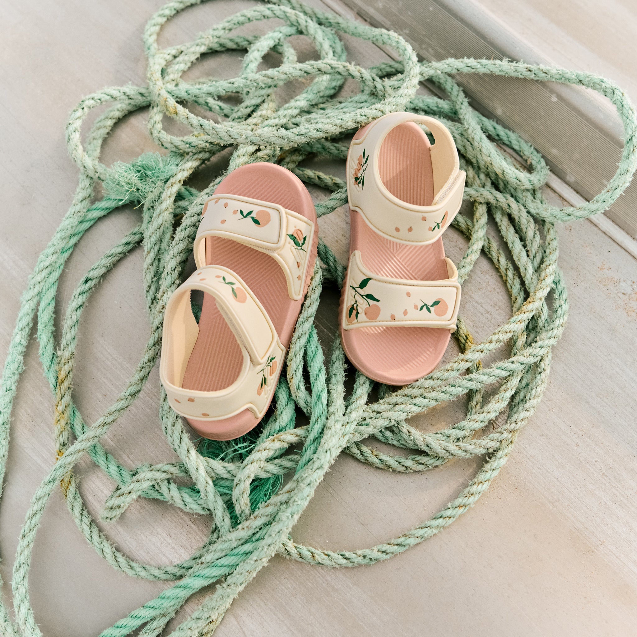 Sandals Blumer Printed Peach Sea shell