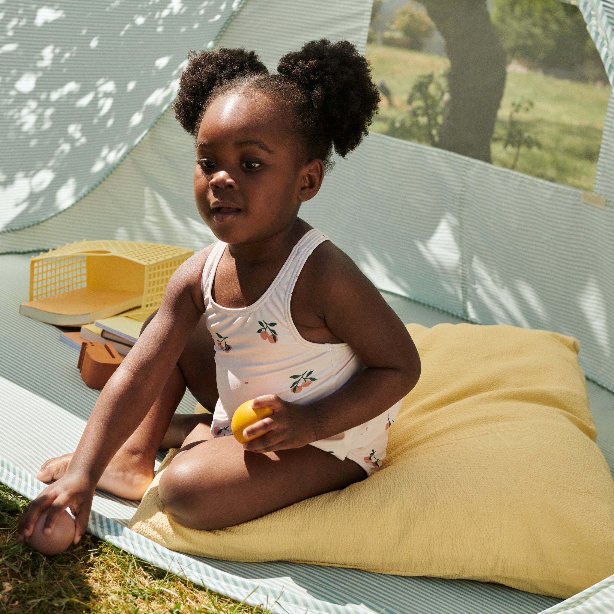 Strandzelt UV-Schutz 50 + Cassie Peppermint creme de la creme