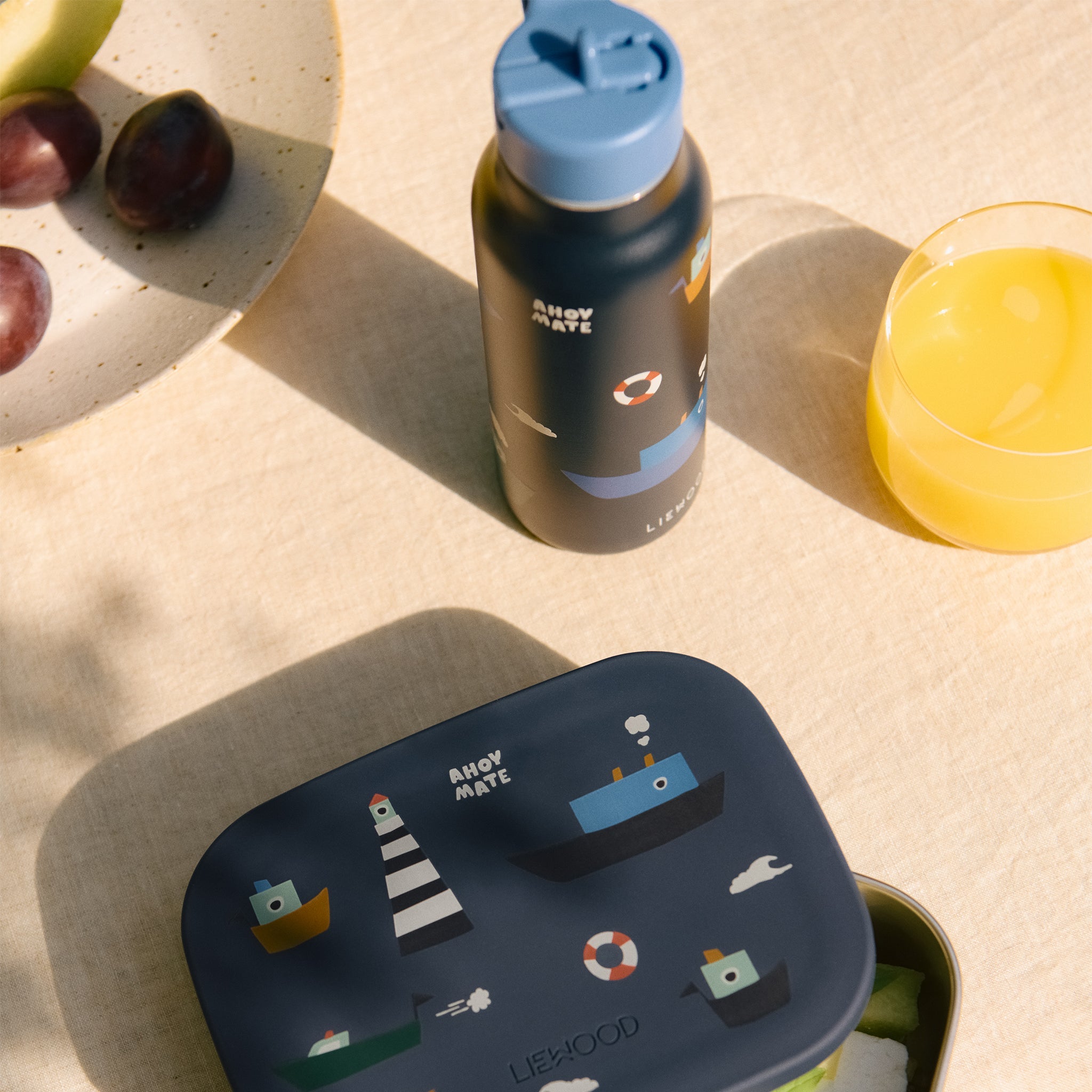 Trinkflasche Falk Sailing Classic navy