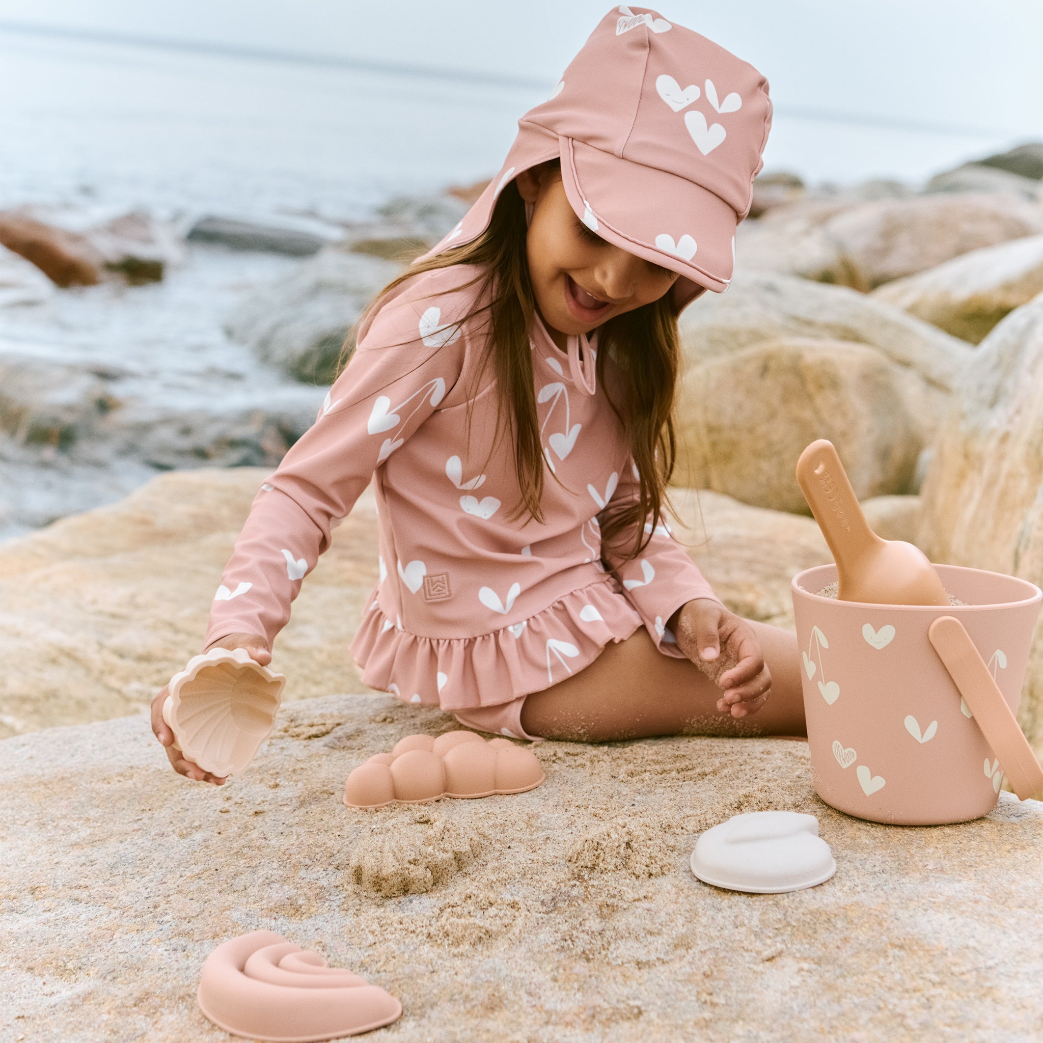 UV-Badeanzug Dagny Pale tuscany