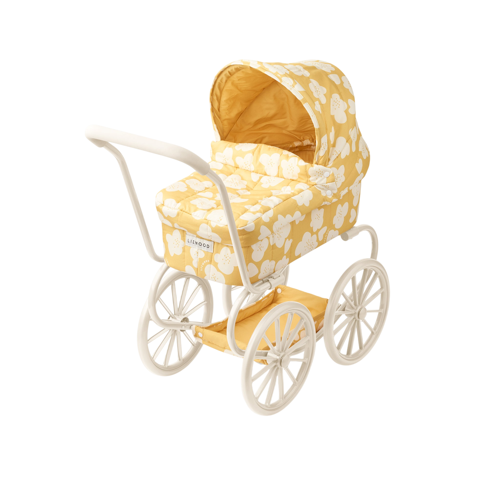 Poussette de poupée Adaline Flower Lemon yellow