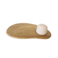 Serviertablett Fondant Eichenholz 40 cm