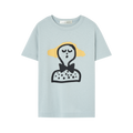 T-shirt Rooster Blue