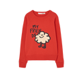 Sweatshirt Shark Red