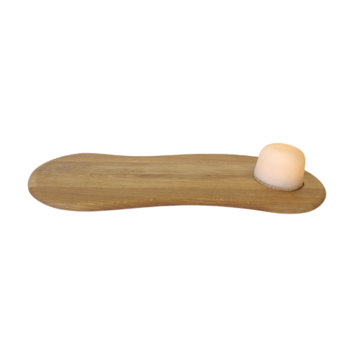 Apéro-Serviertablett Fondant Eichenholz 57 cm