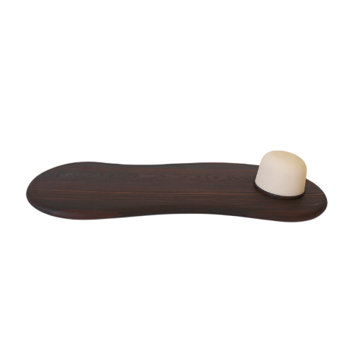 Plateau de service apéro fondant frêne thermique 57 cm