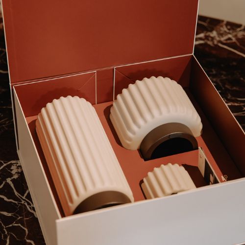 Dentelles Luxe Mini, Tall & Wide Terra gift set