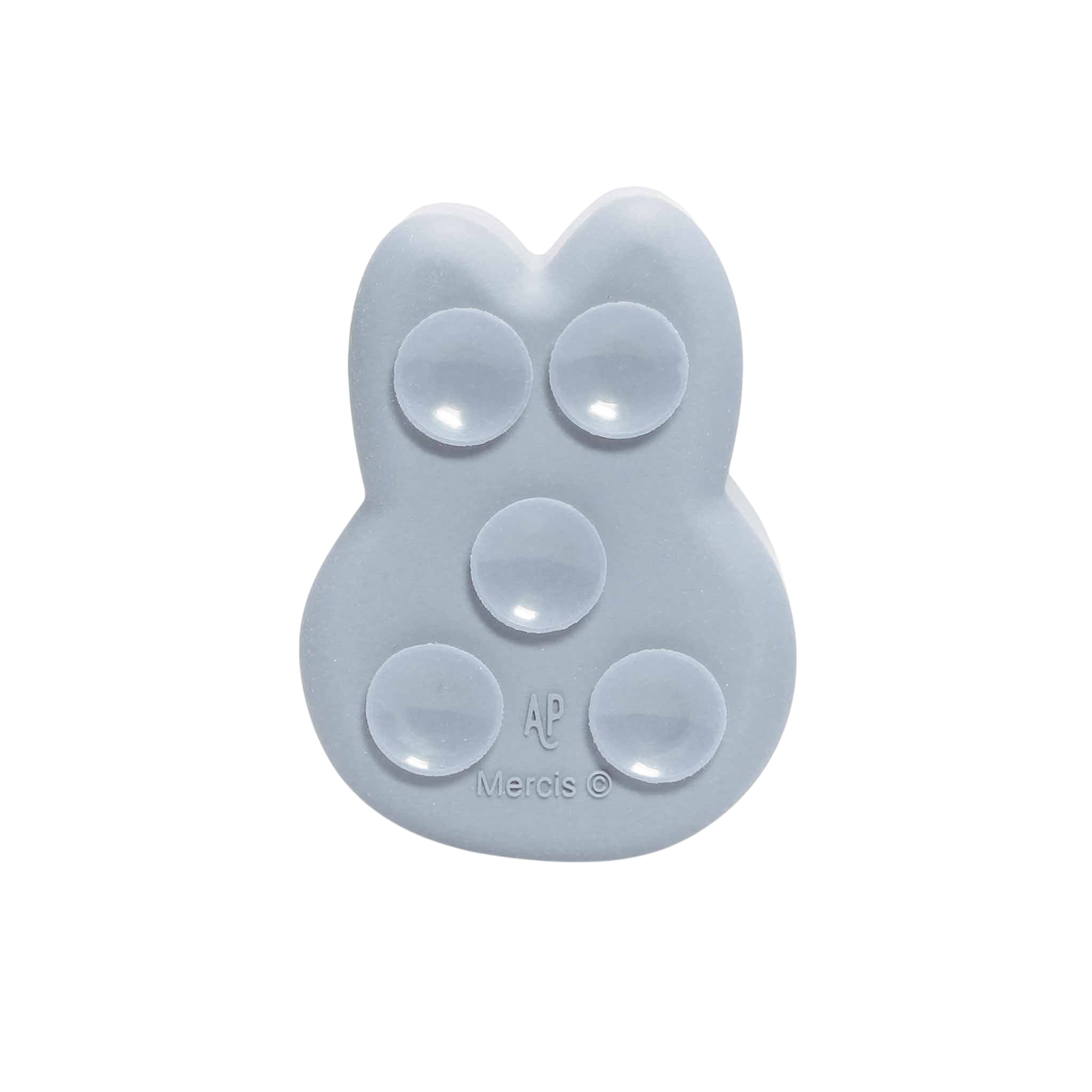 Miffy Care Gift Box Silicone soap box + soap Silver Blue