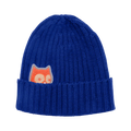 Beanie Mallet Merino Ultra blue