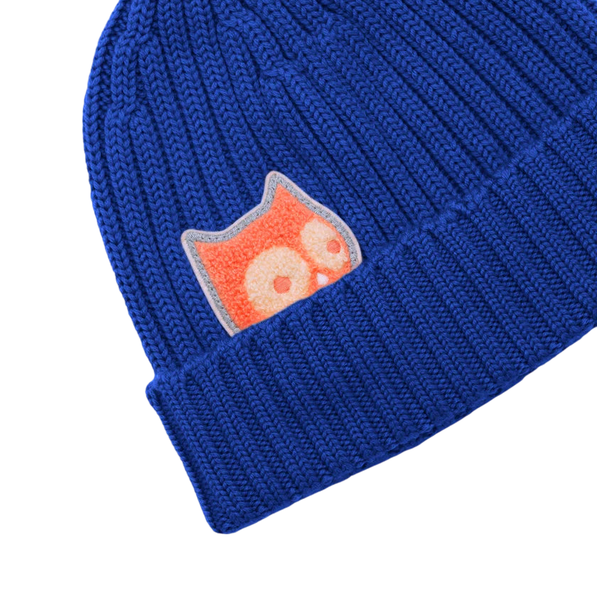 Beanie Mallet Merino Ultra blue