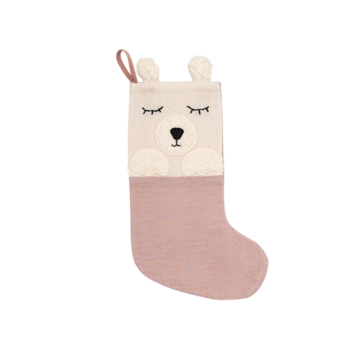 Santa boot polar bear