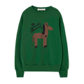 Sweatshirt Bear Dark Green