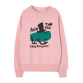Sweatshirt Bear Soft Pink