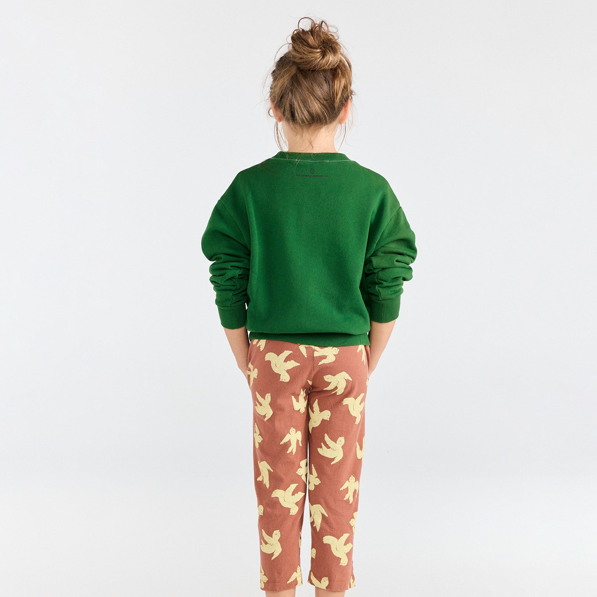 Sweatshirt Bear Dark Green