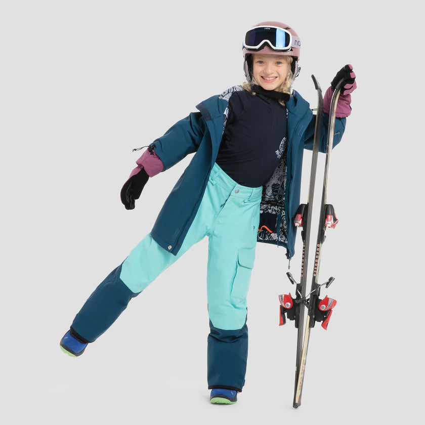 Ski pants Crusade Manbali blue Deep petrol