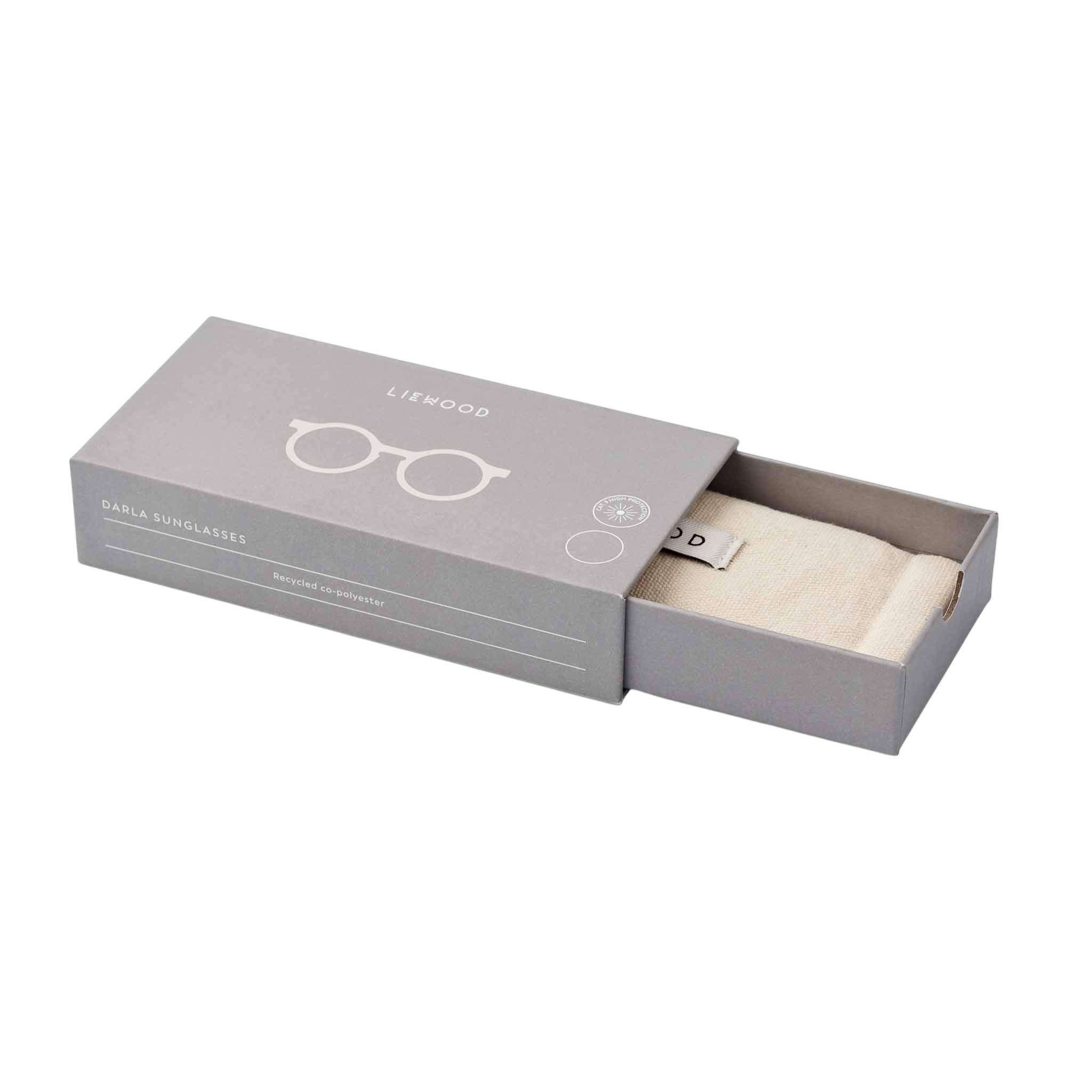 Sunglasses Darla 1-3 yrs. Whale Blue transparent