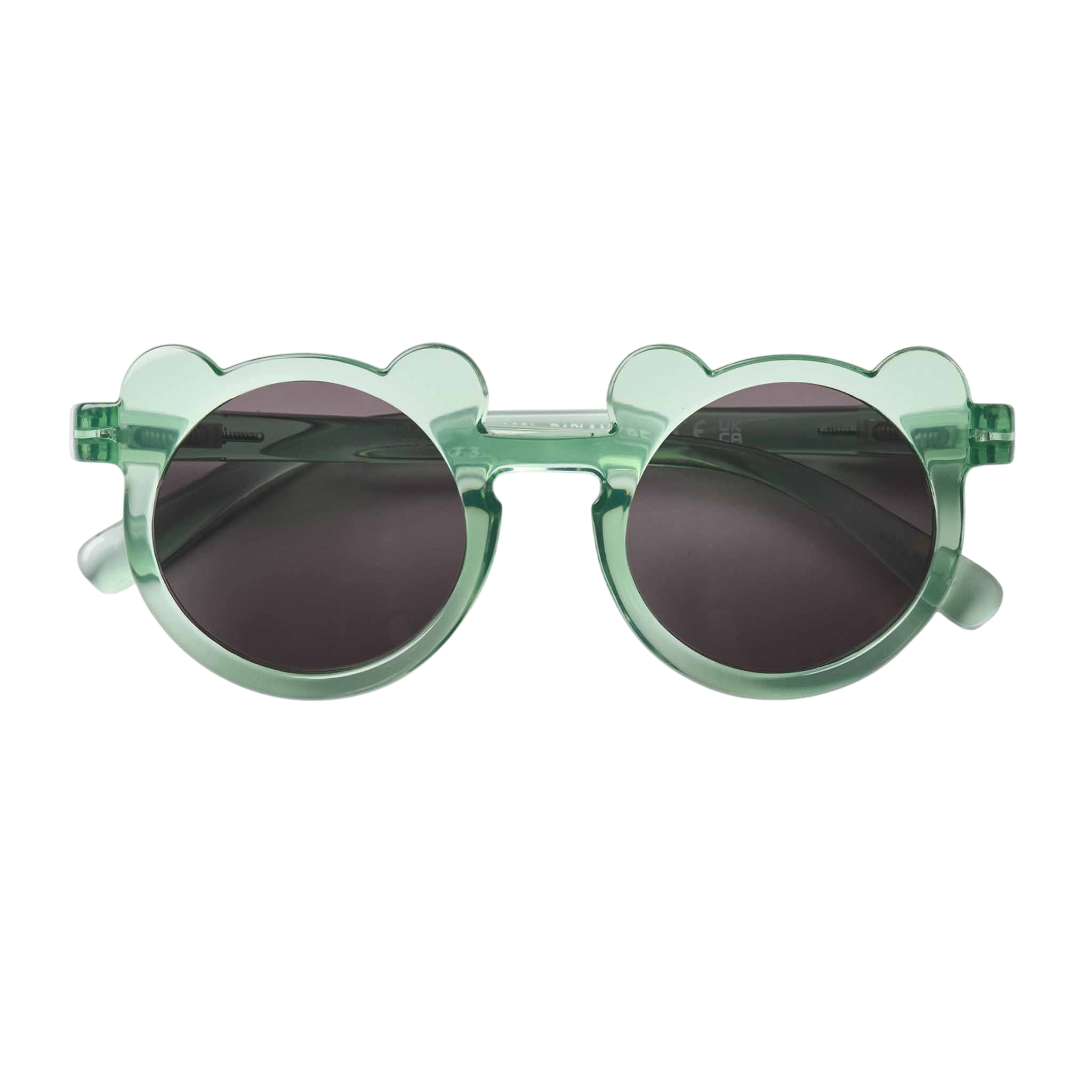 Lunettes de soleil Darla Mr Bear 4-10 ans. Peppermint transparent