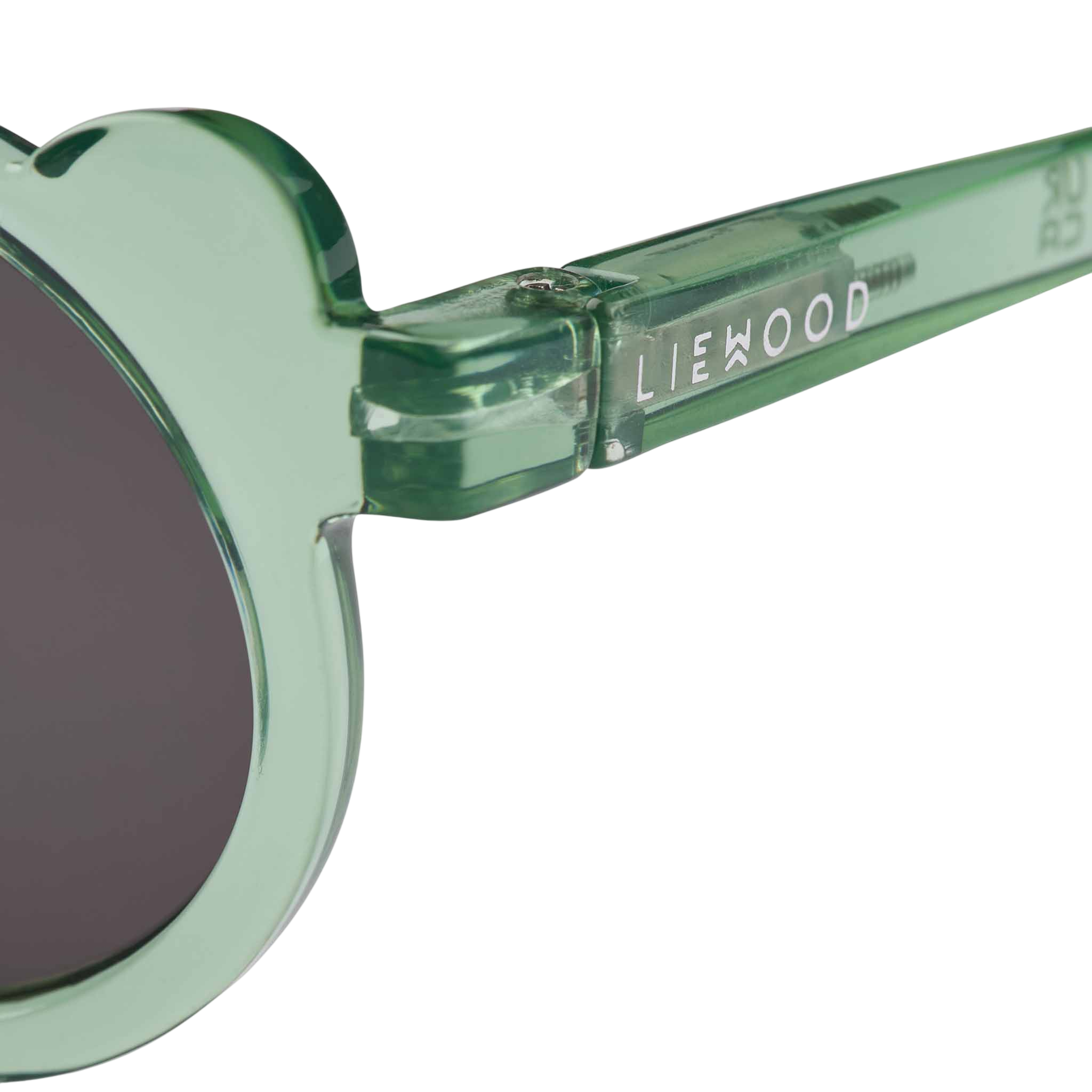 Lunettes de soleil Darla Mr Bear 4-10 ans. Peppermint transparent