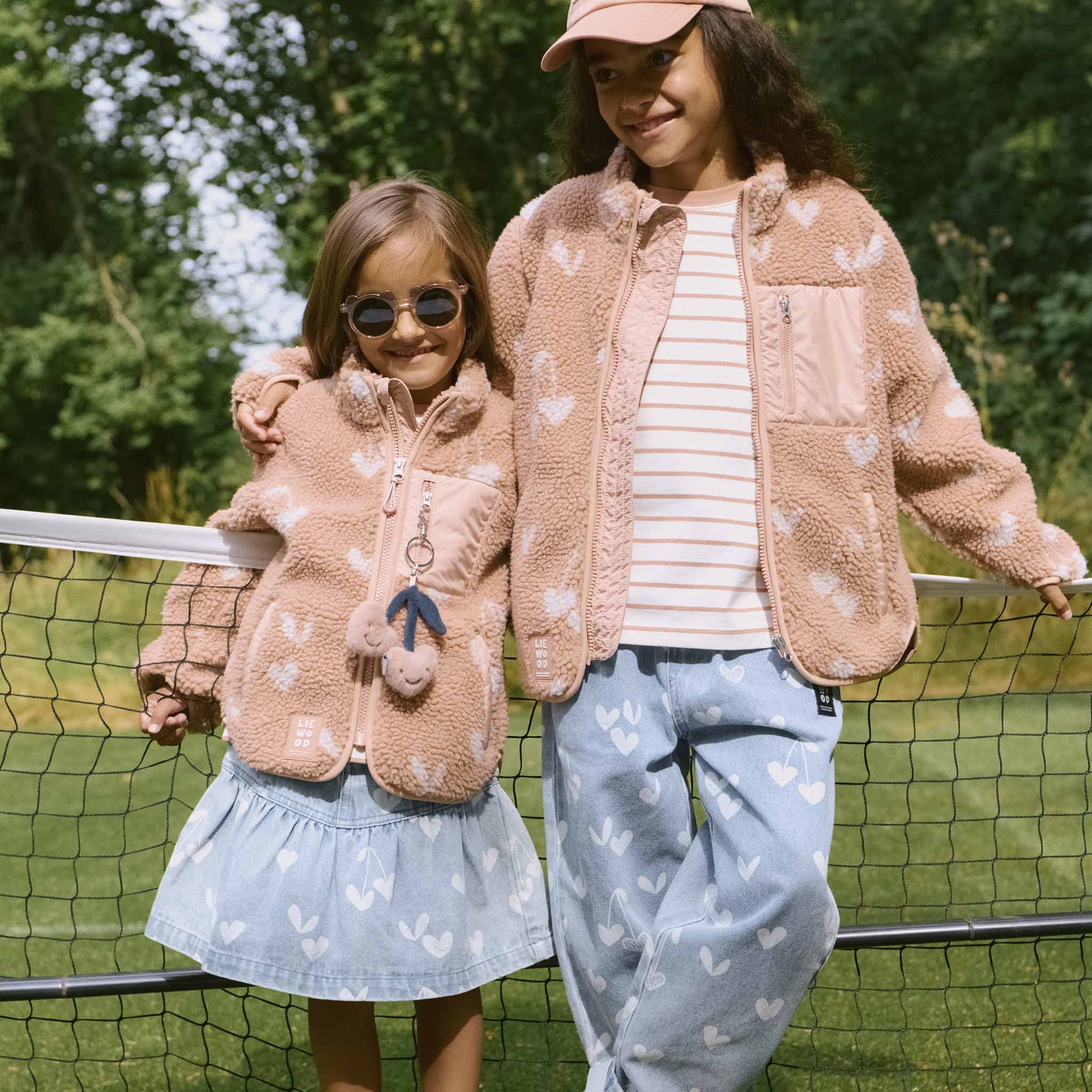 Jeans Borris Printed Sweethearts light blue denim