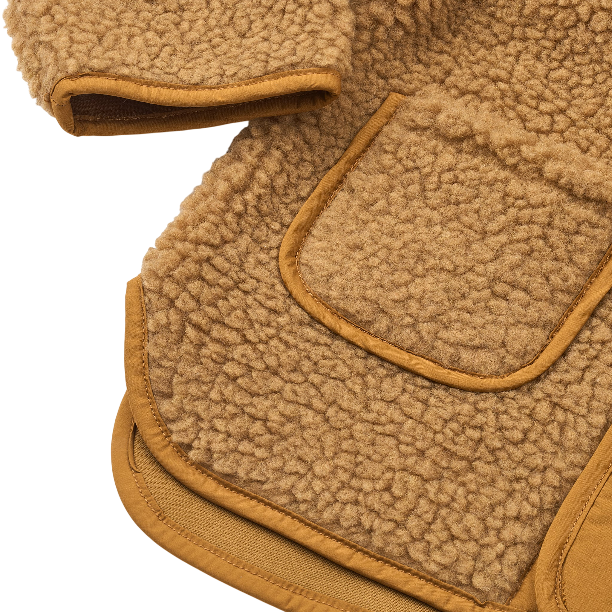 Veste Lora Pile Golden caramel