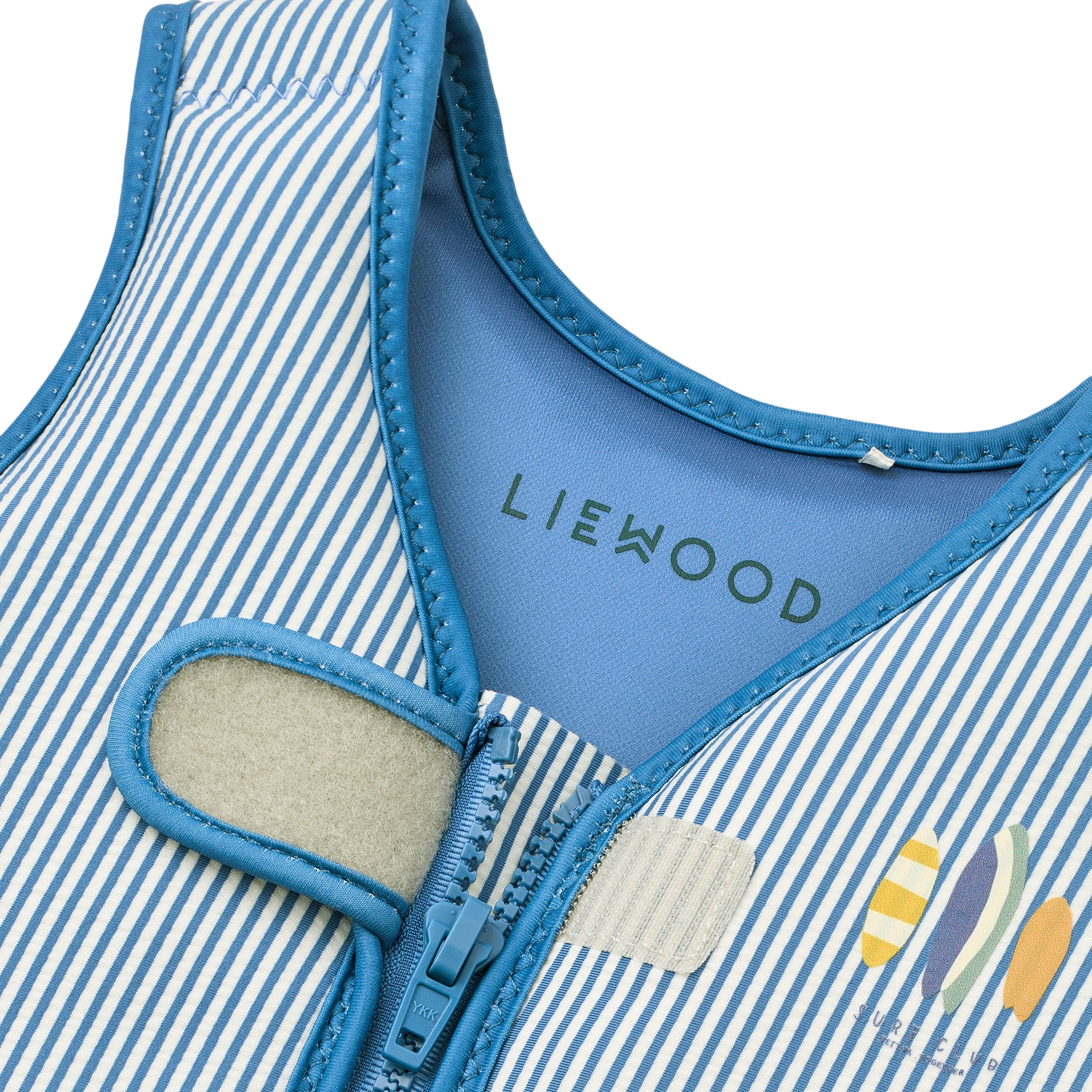 Life jacket Dove Y/D stripe Riverside Creme de la creme