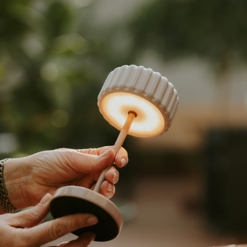 Bistrolampe Dentelles Mini Recharge Mocha