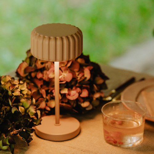 Bistrolampe Dentelles Mini Recharge Mocha